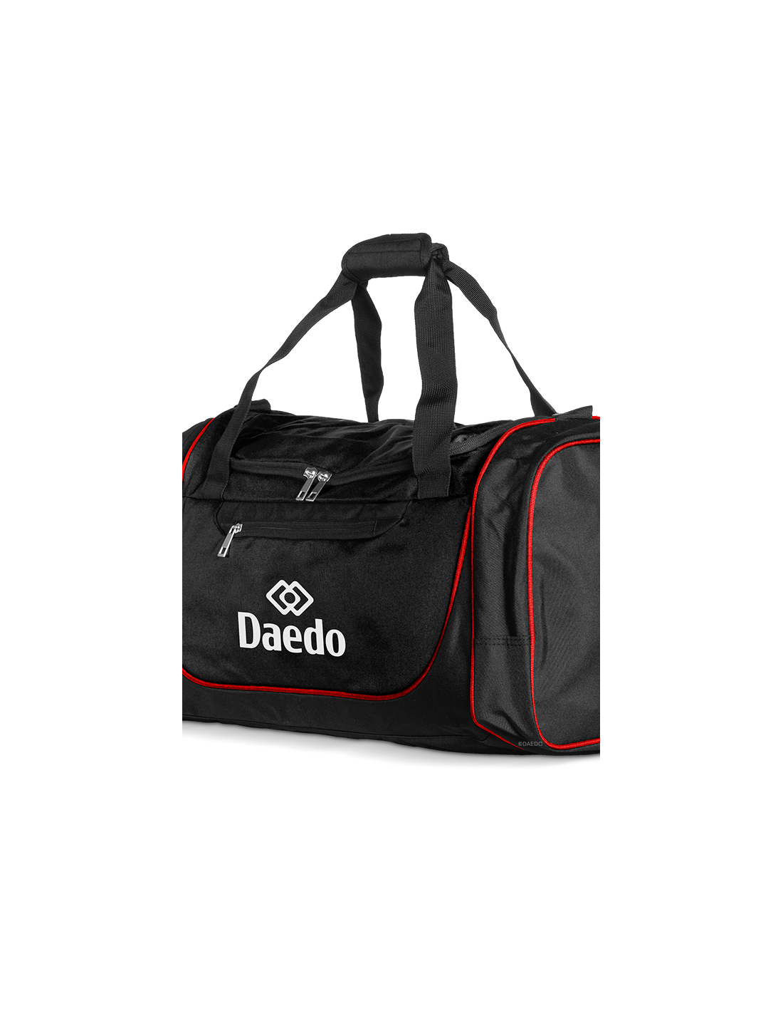 Small sports duffle bag black & red*++*Small sports duffle bag black & red